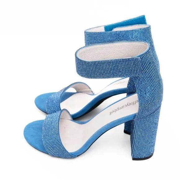 Jeffrey Campbell - Blue Sparkly‎ Lindsay Heel - Picture 10 of 13